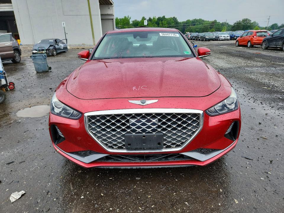 2019 Genesis G70 VIN KMTG64LA5KU038314 COPART salvage auction — FRONT END, Va - Cert Of Title - Salvage, sold $3,750 on 2026-07-08 (photo 5)