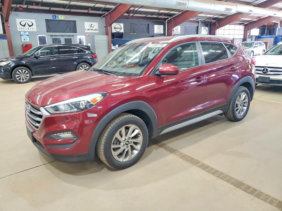 2018 Hyundai Tucson VIN KM8J3CA49JU641586 COPART salvage auction — MINOR DENT/SCRATCHES, Ny - Certificate Of Title, sold $5,900 on 2026-07-21 (photo 1)