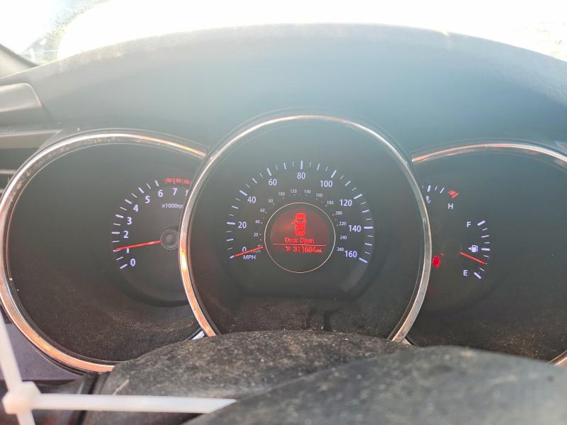 2012 Kia Optima VIN 5XXGM4A77CG047986 COPART salvage auction — FRONT END, Fl - Cert Of Title Slvg Rebuildable, sold $400 on 2026-07-10 (photo 9)