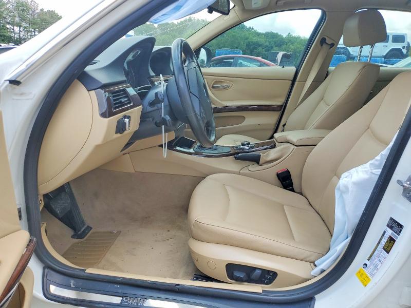 2011 BMW 3er VIN WBAPL5C59BA920312 COPART salvage auction — FRONT END, Nj - Cert Of Title-Salvage, sold $225 on 2026-07-27 (photo 7)