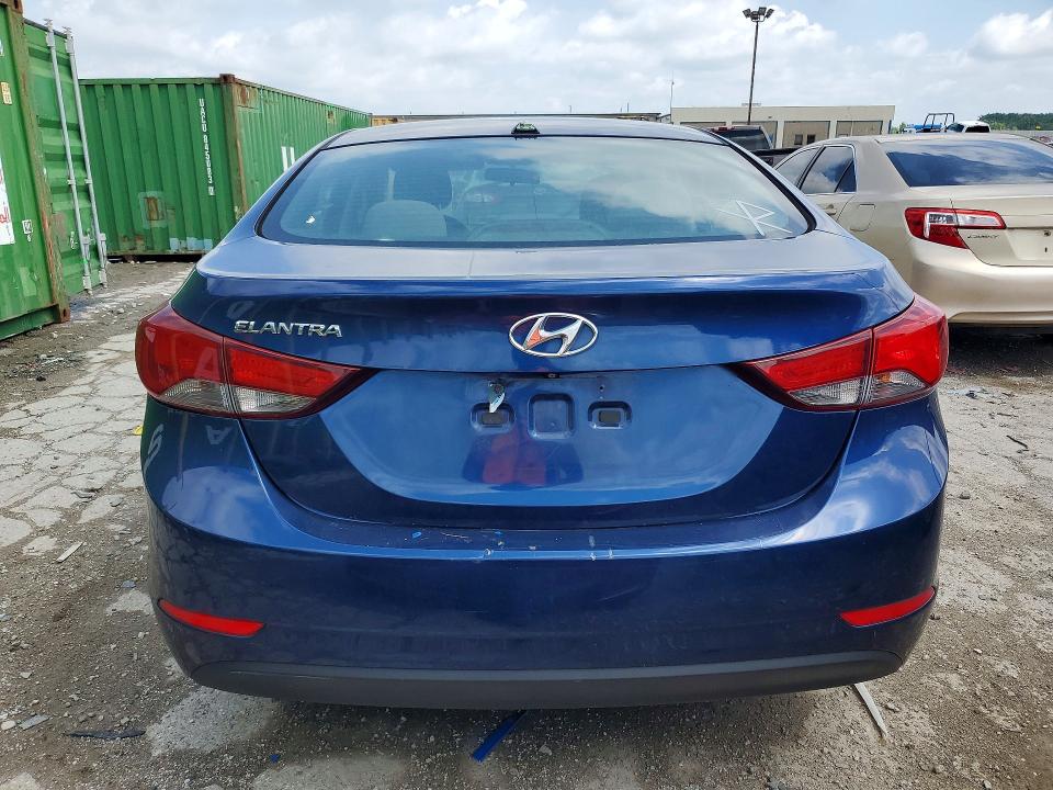 2016 Hyundai Elantra VIN 5NPDH4AE3GH720580 COPART salvage auction — SIDE, In - Cert Of Title-Salvage Title, sold $575 on 2026-07-02 (photo 6)