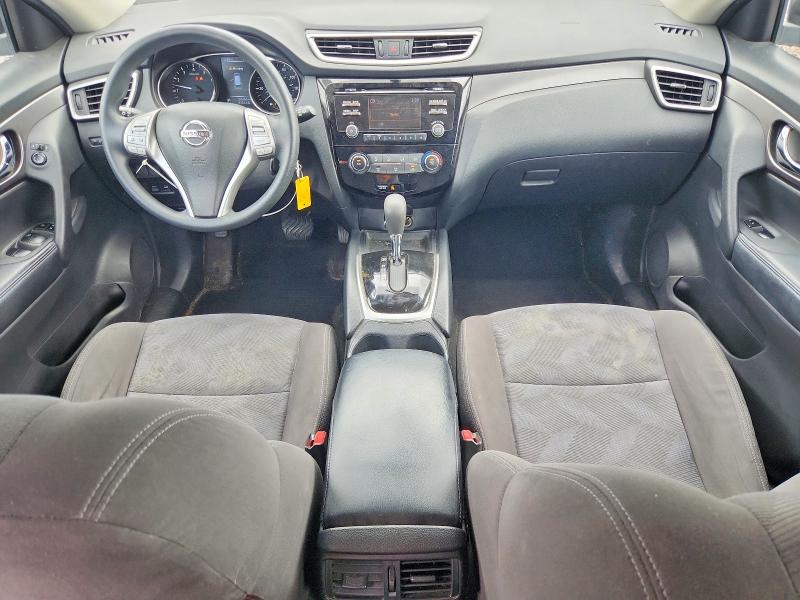 2016 Nissan Rogue VIN KNMAT2MV8GP615183 COPART salvage auction — FRONT END, Il - Salvage Certificate, sold $1,400 on 2026-07-20 (photo 8)