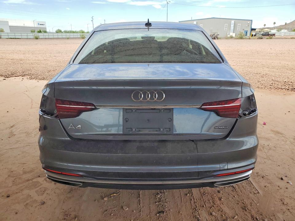 2023 Audi A4 VIN WAUEAAF45PN020838 COPART salvage auction — FRONT END, Az - Cert Of Title - Salvage, sold $9,600 on 2026-07-14 (photo 6)