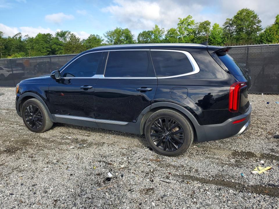 2020 Kia Telluride VIN 5XYP54HC6LG042340 COPART salvage auction — SIDE, Sc - Cert Of Title-Salvage (P), sold $9,400 on 2026-07-13 (photo 2)