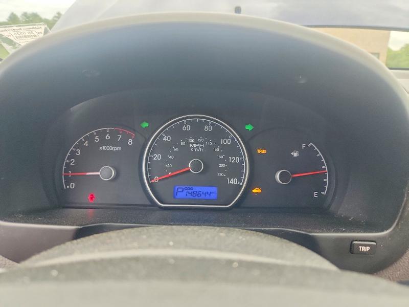 2010 Hyundai Elantra VIN KMHDU4AD3AU886657 COPART salvage auction — FRONT END, Ri - Salvage Certificate Of Title, sold $475 on 2026-07-09 (photo 9)