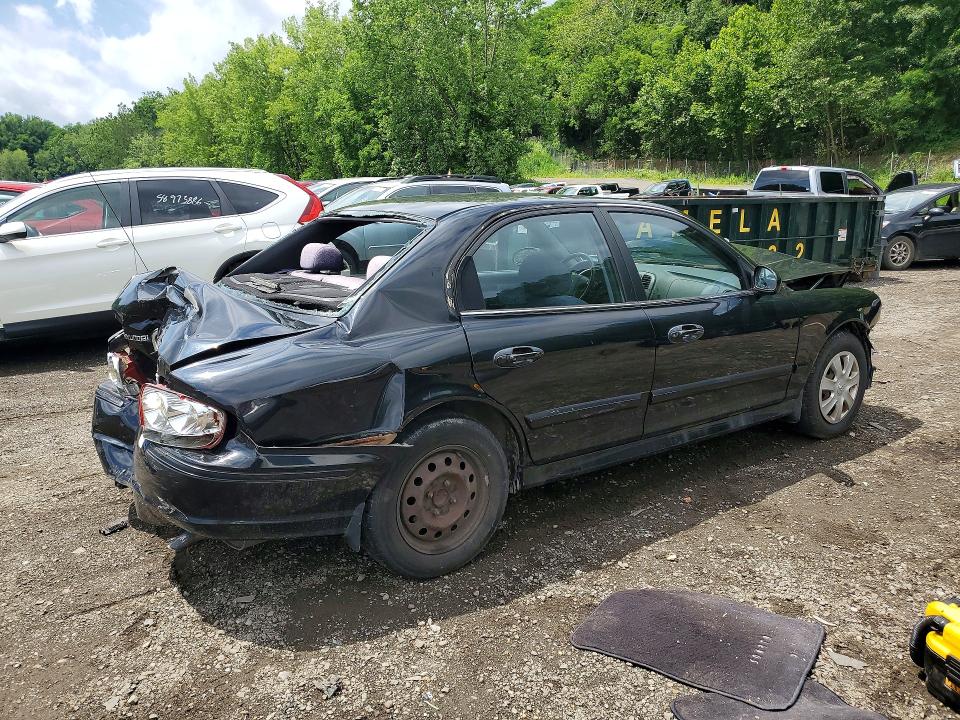 2004 Hyundai Sonata VIN KMHWF25SX4A049975 COPART salvage auction — FRONT END, NY - MV-907A SALVAGE CERTIFICATE, sold $450 on 2026-07-14 (photo 3)