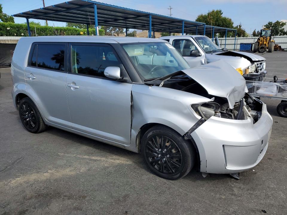 2008 Toyota VIN JTLKE50E081032945 COPART salvage auction — FRONT END, Ca - Salvage Certificate, sold $500 on 2026-07-14 (photo 4)