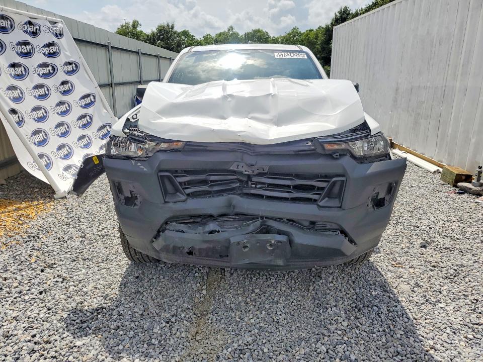 2025 Chevrolet Colorado VIN 1GCPSBEK4S1158790 COPART salvage auction — FRONT END, TX - CERTIFICATE OF TITLE, sold $9,700 on 2026-07-09 (photo 5)