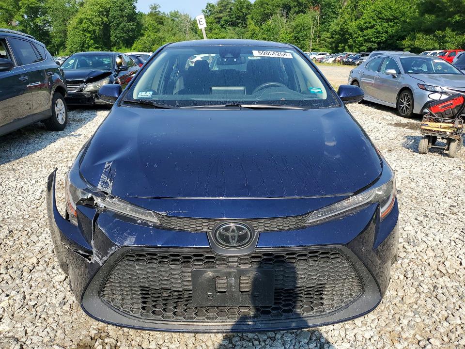 2020 Toyota Corolla VIN JTDEPRAE9LJ026126 COPART salvage auction — FRONT END, MA - CERT OF TITLE-SALVAGE, sold $4,100 on 2026-07-30 (photo 5)
