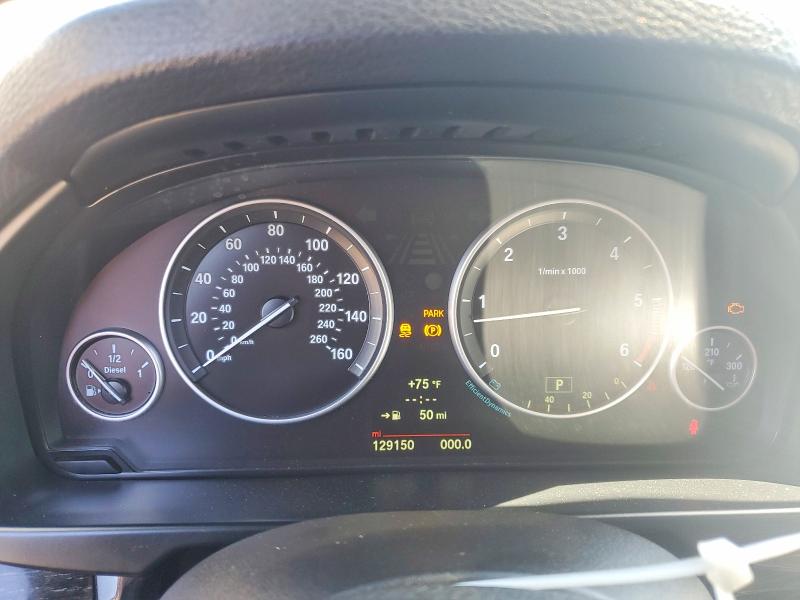 2014 BMW X5 VIN 5UXKS4C54E0J93552 COPART salvage auction — NORMAL WEAR, Ca - Dis/Dlr/Exp Only Clean Title (P), sold $8,000 on 2026-07-17 (photo 9)