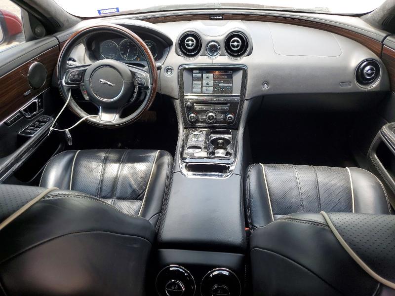 2015 Jaguar Xj VIN SAJWA2GZ8F8V86059 COPART salvage auction — FRONT END, Tx - Salvage Vehicle Title, sold $2,950 on 2026-07-29 (photo 8)