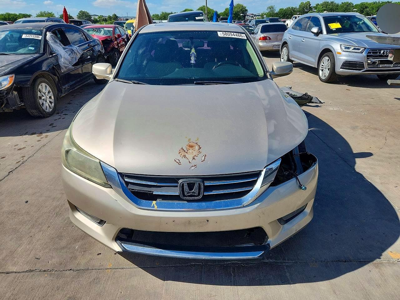 2015 Honda Accord VIN 1HGCR2F72FA180458 COPART salvage auction — Front End, TX - SALVAGE VEHICLE TITLE, sold $1,650 on 2026-07-09 (photo 5)