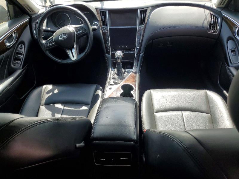 2019 Infiniti Q50 VIN JN1EV7AP6KM514865 COPART salvage auction — FRONT END, Fl - Cert Of Title Slvg Rebuildable, sold $1,350 on 2026-07-21 (photo 8)