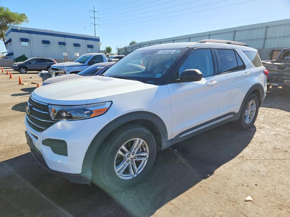 2022 Ford Explorer VIN 1FMSK8DH2NGC15195 COPART salvage auction — REAR END, Nm - Cert Of Title-Salvage, sold $9,200 on 2026-07-09 (photo 1)
