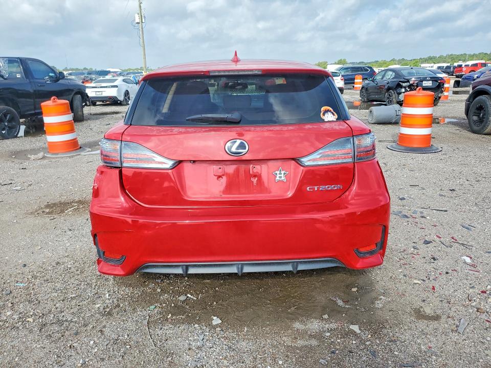 2015 Lexus VIN JTHKD5BH9F2245811 COPART salvage auction — REAR END, Tx - Salvage Vehicle Title, sold $2,400 on 2026-07-09 (photo 6)