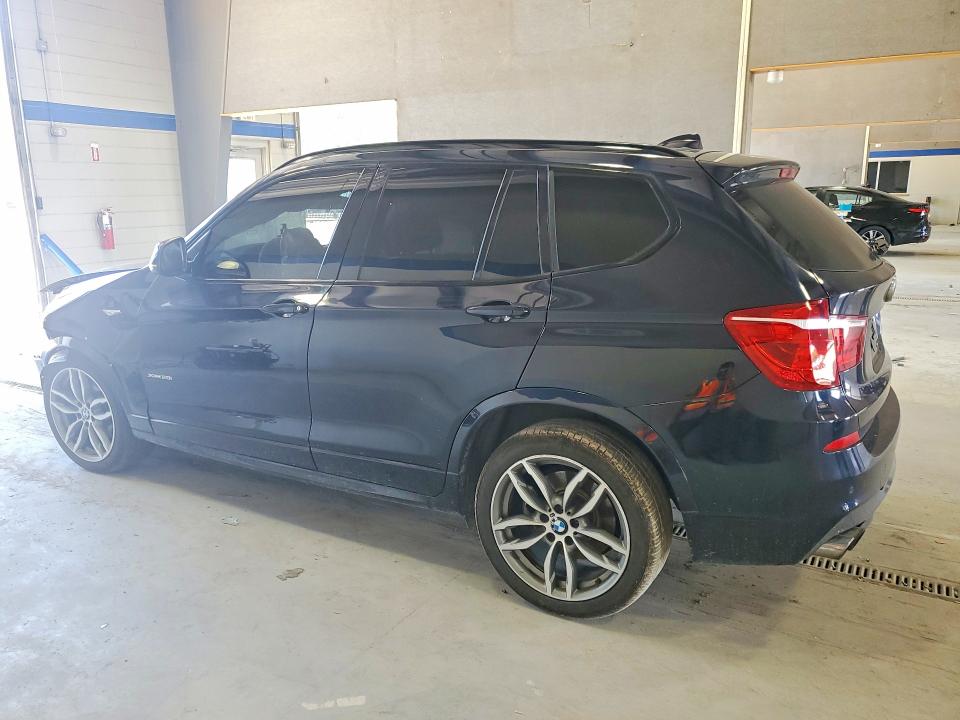 2017 BMW VIN 5UXWX9C57H0T04602 COPART salvage auction — FRONT END, VA - CERT OF TITLE - SALVAGE, sold $1,150 on 2026-07-02 (photo 2)