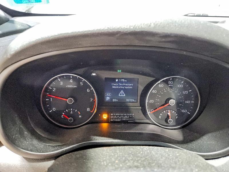 2020 Kia Sportage VIN KNDP6CAC8L7762205 COPART salvage auction — REAR END, NH - CERT OF TITLE-SALVAGE, sold $425 on 2026-07-28 (photo 9)