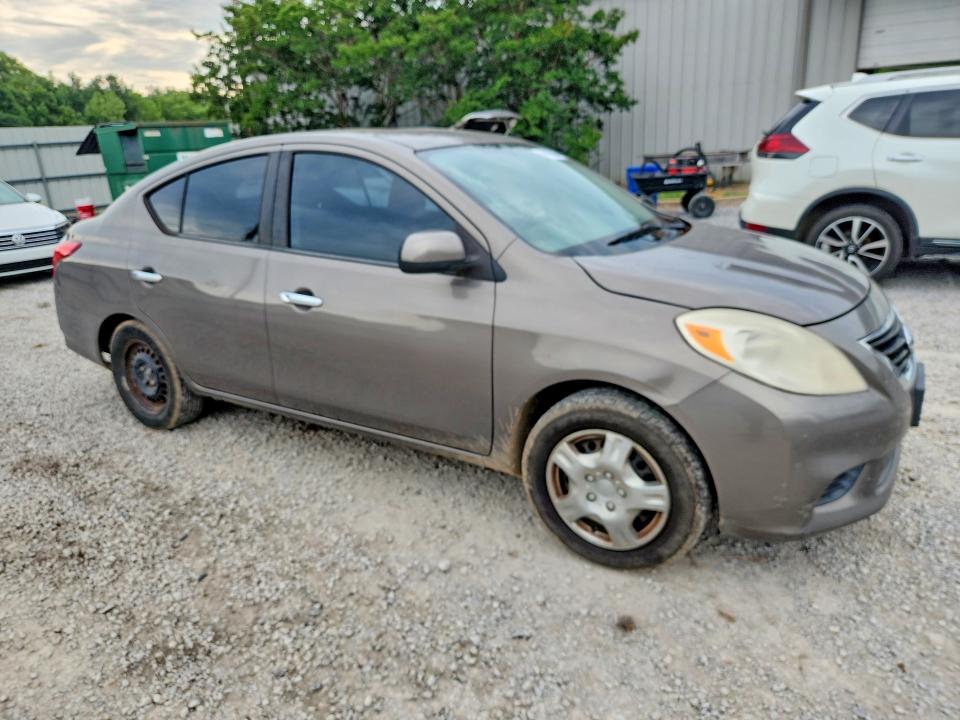 2012 Nissan Versa VIN 3N1CN7APXCL906184 COPART salvage auction — FRONT END, Ms - Certificate Of Title, sold $450 on 2026-07-02 (photo 4)
