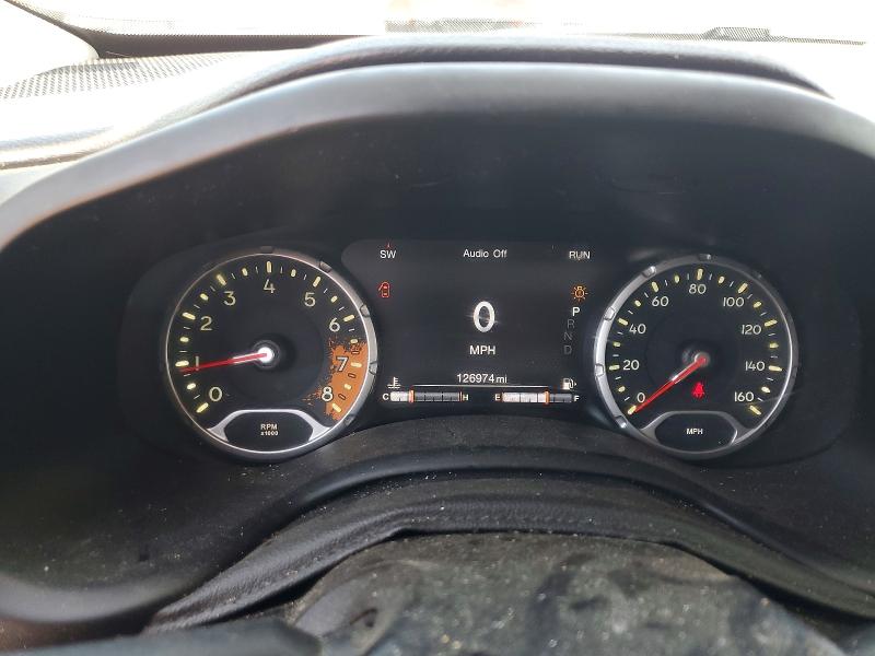 2017 Jeep Renegade VIN ZACCJBDB0HPE43515 COPART salvage auction — FRONT END, Va - Certificate Of Title, sold $1,850 on 2026-08-03 (photo 9)