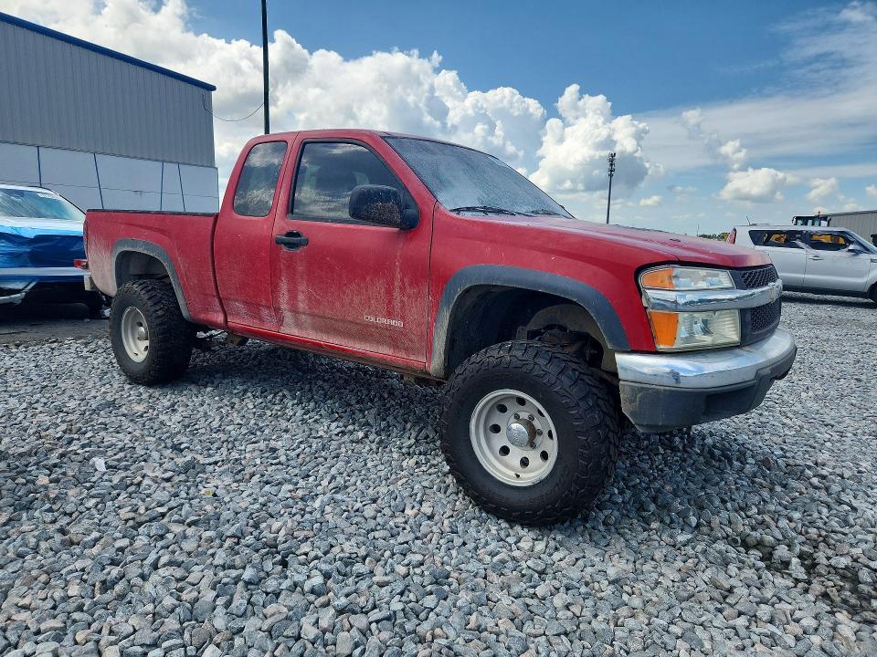 2005 Chevrolet Colorado VIN 1GCDT196958228450 COPART salvage auction — ENGINE BURN, Fl - Cert Of Title Slvg Rebuildable, sold $900 on 2026-07-03 (photo 4)