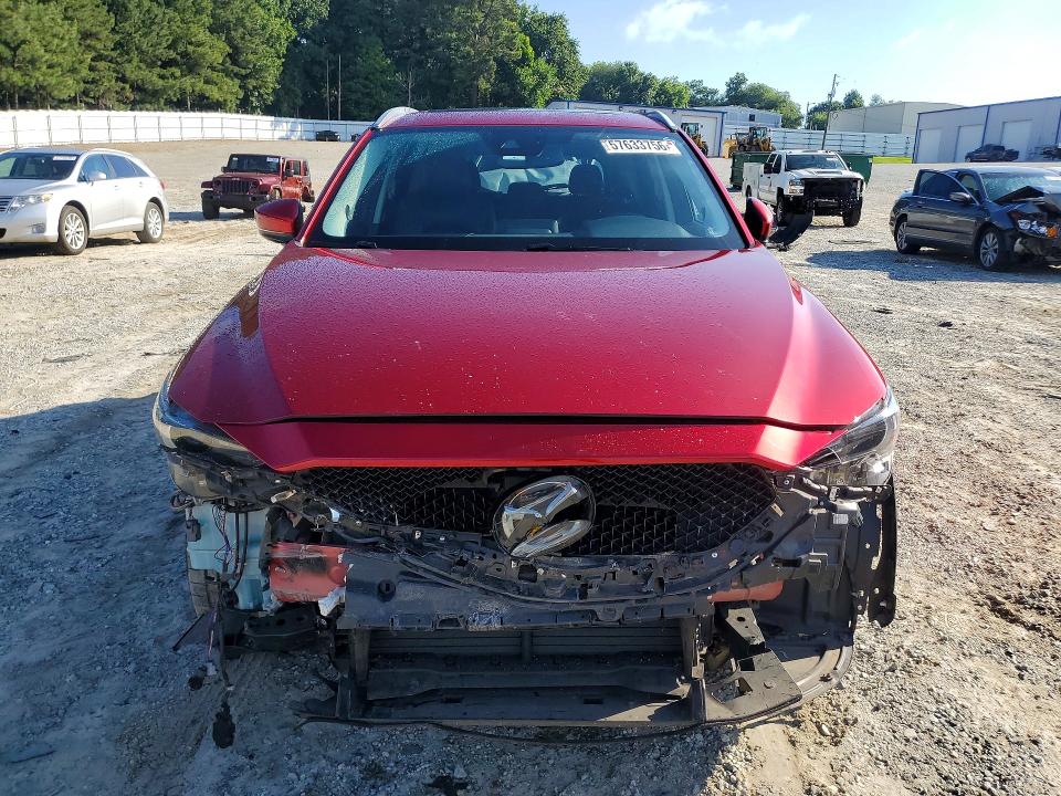 2019 Mazda VIN JM3KFADM2K1636627 COPART salvage auction — FRONT END, Ga - Cert Of Title-Salvage, sold $3,250 on 2026-07-22 (photo 5)
