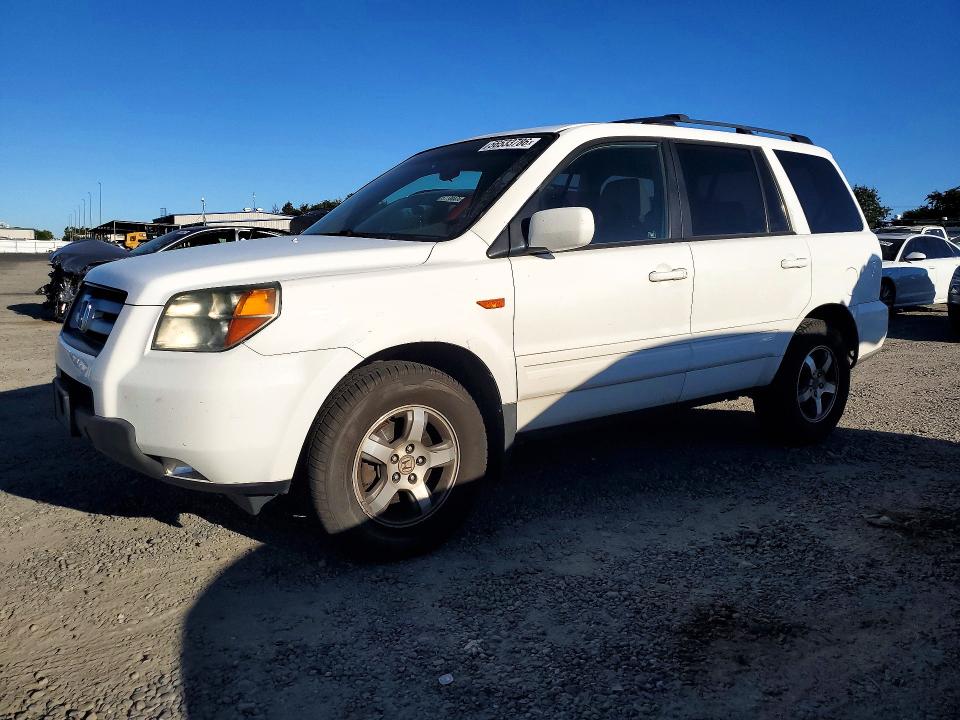 2008 Honda Pilot VIN 5FNYF18688B000390 COPART salvage auction — FRONT END, CA - SALVAGE CERTIFICATE, sold $650 on 2026-07-02 (photo 1)