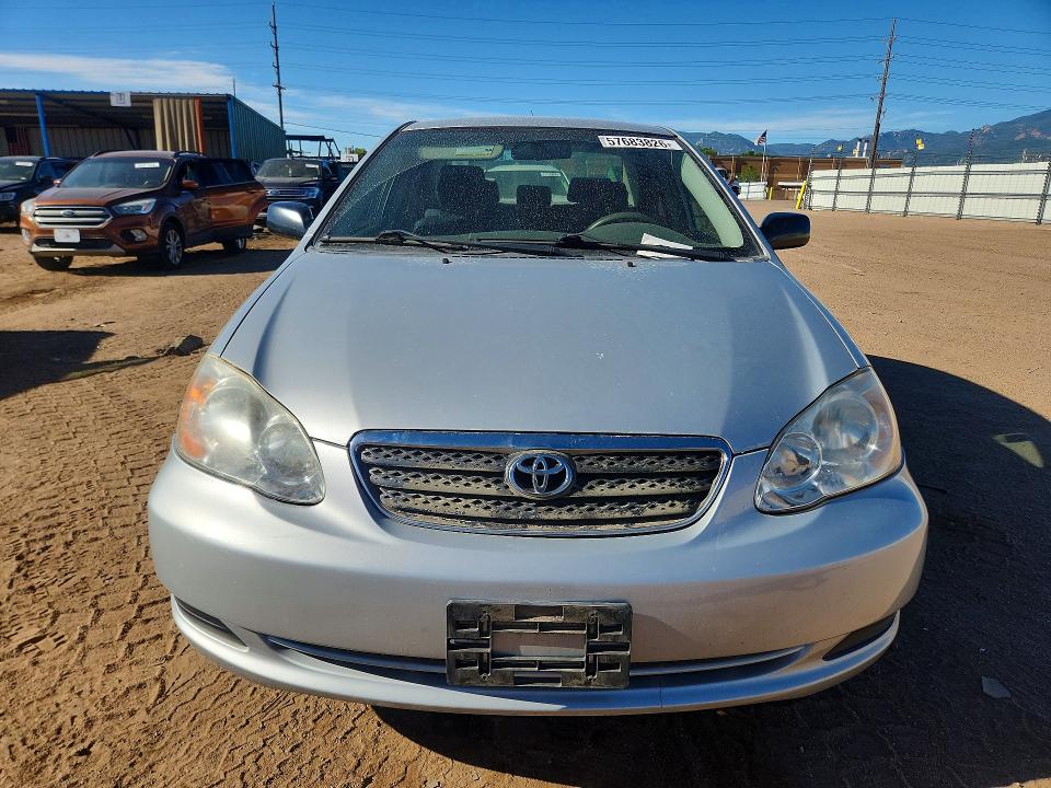 2007 Toyota Corolla VIN JTDBR32E670126768 COPART salvage auction — SIDE, CO - SALVAGE TITLE, sold $750 on 2026-07-29 (photo 5)