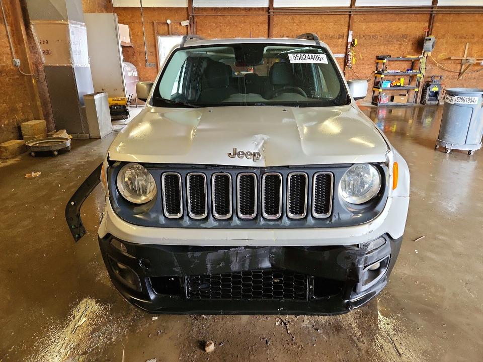 2015 Jeep Renegade VIN ZACCJBBT6FPC43005 COPART salvage auction — FRONT END, PA - CERTIFICATE OF SALVAGE, sold $525 on 2026-07-02 (photo 5)