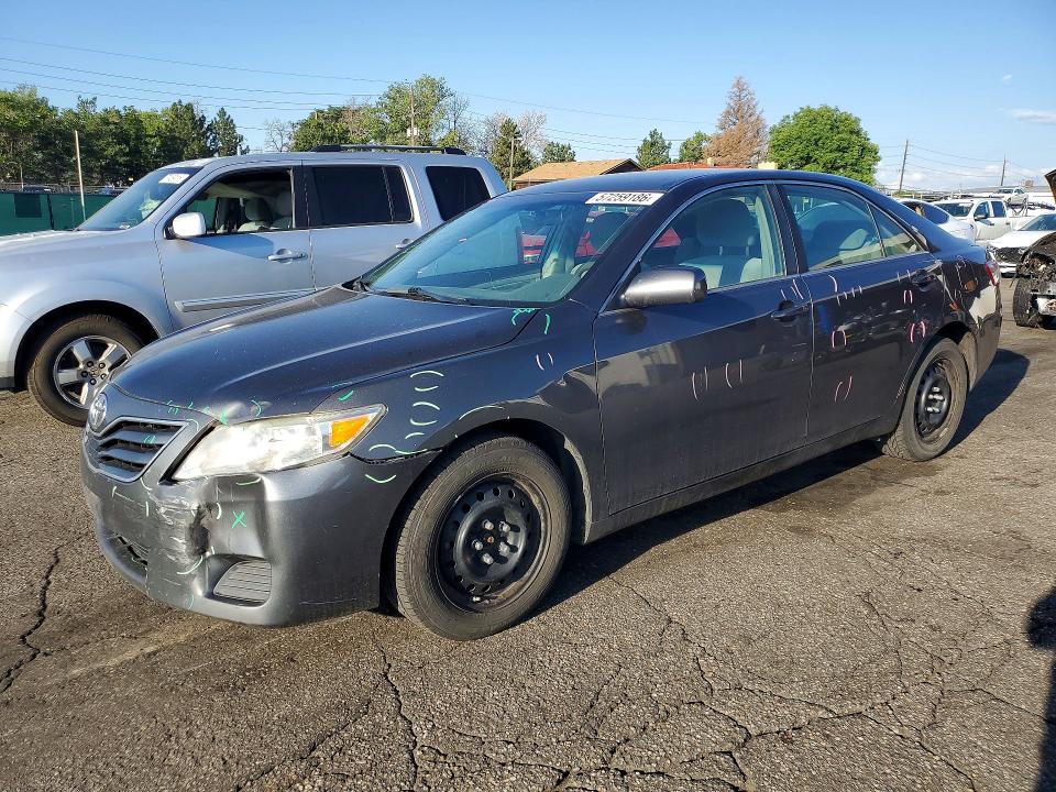 2011 Toyota Camry VIN 4T1BF3EK9BU136914 COPART salvage auction — FRONT END, Co - Salvage Title, sold $950 on 2026-07-09 (photo 1)