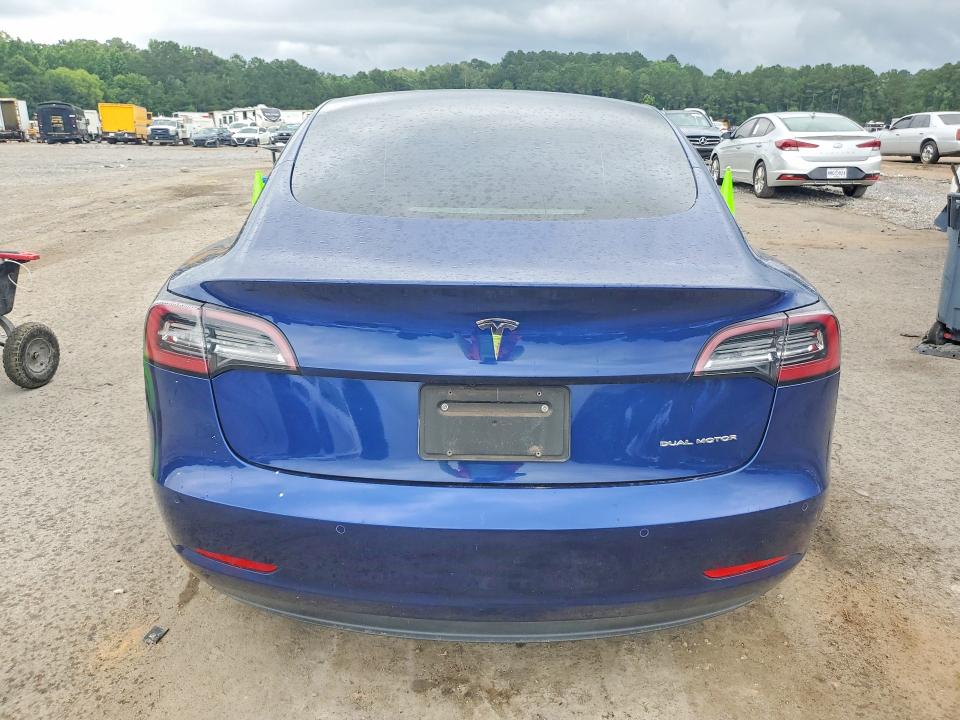2021 Tesla VIN 5YJ3E1EB5MF948156 COPART salvage auction — NORMAL WEAR, Ga - Certificate Of Title, sold $7,600 on 2026-07-10 (photo 6)