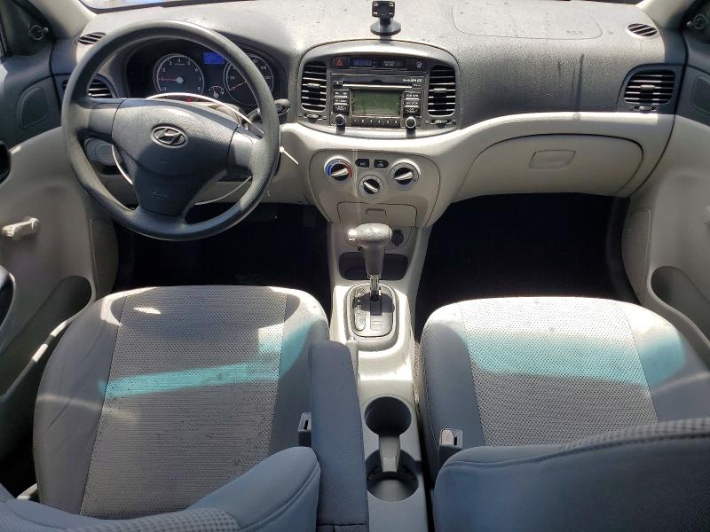 2011 Hyundai Accent VIN KMHCN4AC0BU613127 COPART salvage auction — REAR END, Ca - Salvage Certificate, sold $350 on 2026-07-09 (photo 8)