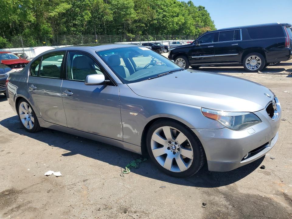 2004 BMW 5 series VIN WBANA73514B059066 COPART salvage auction — SIDE, Ga - Certificate Of Title, sold $2,150 on 2026-07-07 (photo 4)