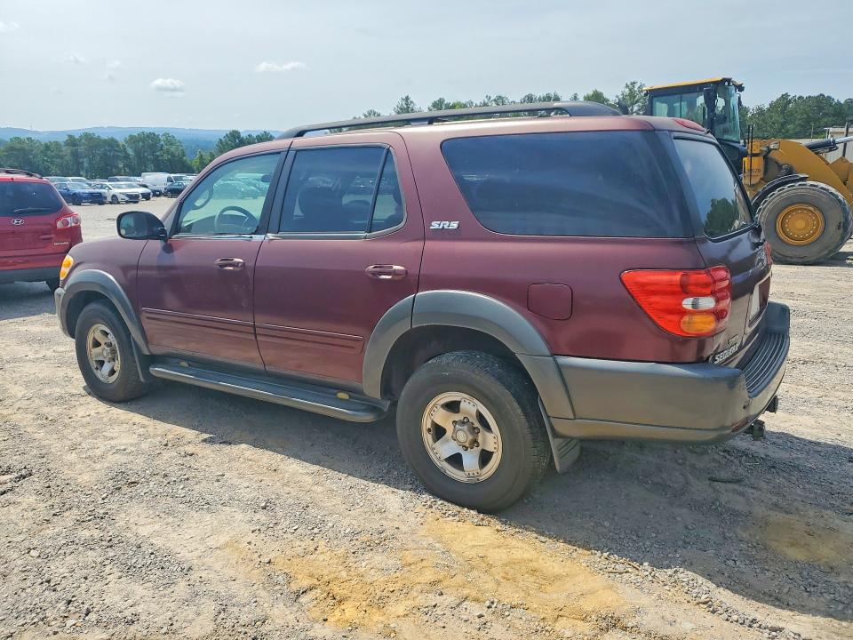2003 Toyota Sequoia VIN 5TDZT34A33S202397 COPART salvage auction — MINOR DENT/SCRATCHES, Al - Certificate Of Title, sold $2,200 on 2026-07-07 (photo 2)