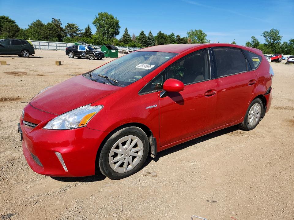 2013 Toyota Prius VIN JTDZN3EU7D3232301 COPART salvage auction — REAR END, Il - Salvage Certificate, sold $1,450 on 2026-07-09 (photo 1)