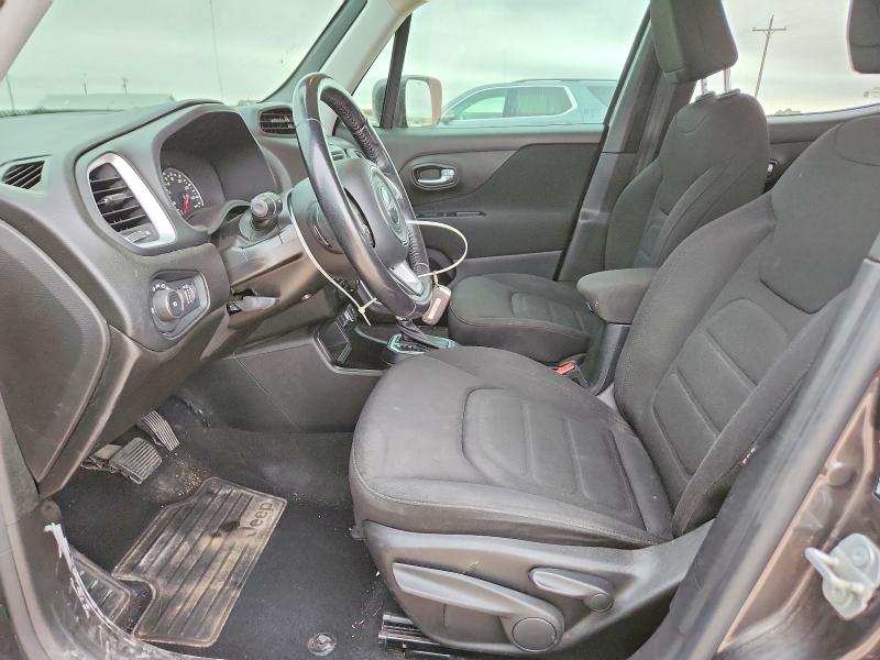 2018 Jeep Renegade VIN ZACCJABB5JPJ68241 COPART salvage auction — FRONT END, Tx - Salvage Vehicle Title, sold $15 on 2026-07-29 (photo 7)