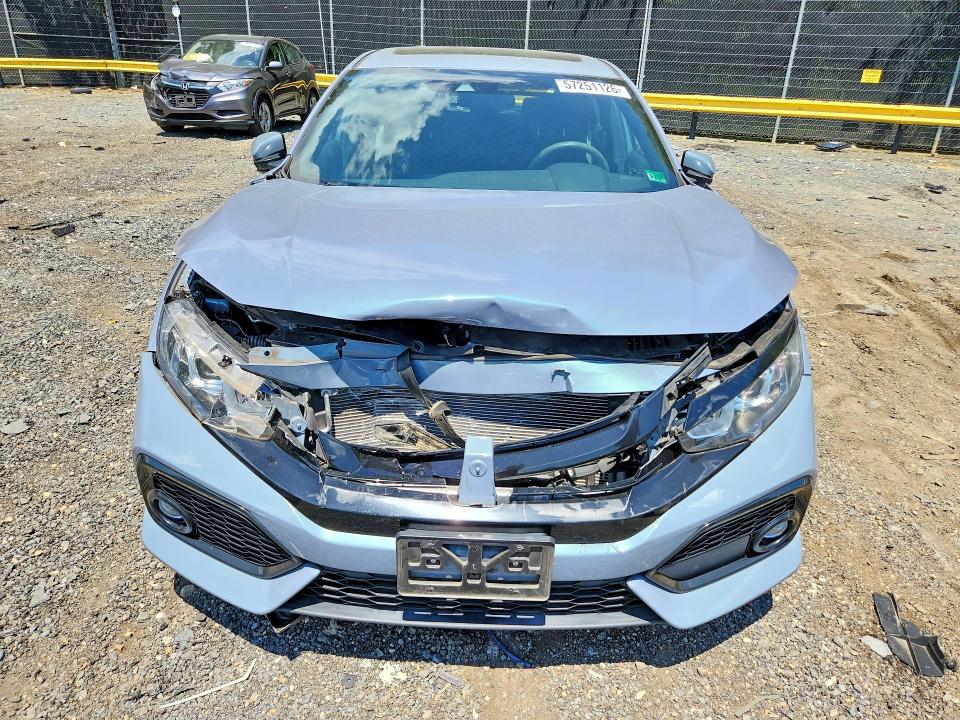 2019 Honda Civic VIN SHHFK7H69KU218043 COPART salvage auction — FRONT END, Md - Cert Of Salvage > 75% Damage, sold $5,300 on 2026-07-28 (photo 5)