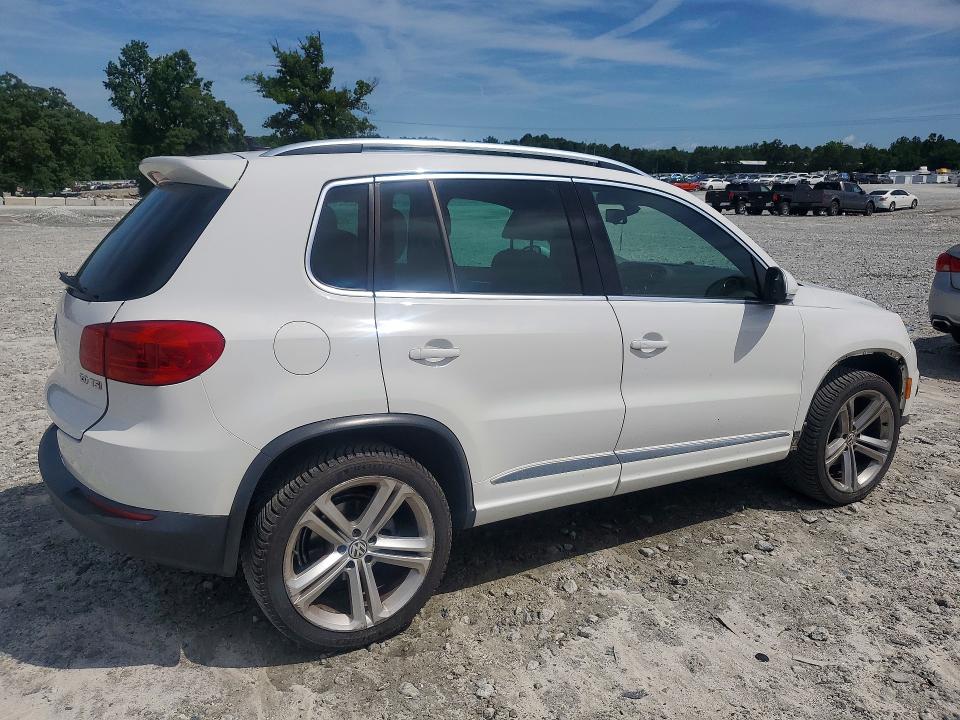 2014 Volkswagen Tiguan VIN WVGAV3AXXEW028827 COPART salvage auction — FRONT END, Ga - Cert Of Title-Salvage, sold $1,700 on 2026-07-27 (photo 3)
