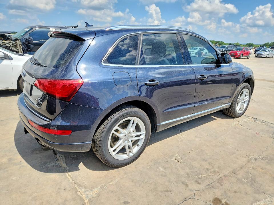 2016 Audi Q5 VIN WA1C2AFPXGA058634 COPART salvage auction — NORMAL WEAR, Tx - Certificate Of Title, sold $4,200 on 2026-07-30 (photo 3)