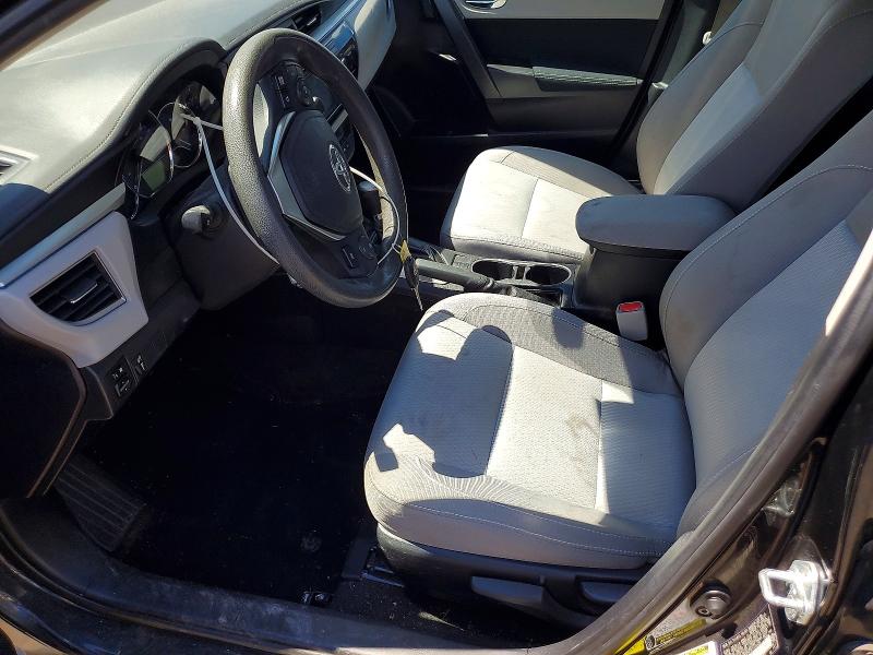 2015 Toyota Corolla VIN 2T1BURHEXFC449878 COPART salvage auction — FRONT END, Pa - Certificate Of Salvage, sold $2,000 on 2026-07-02 (photo 7)