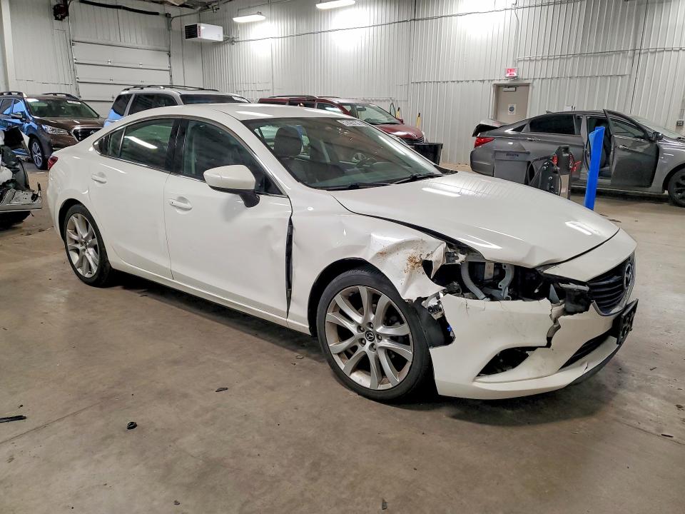 2016 Mazda 6 VIN JM1GJ1V55G1423604 COPART salvage auction — FRONT END, Mn - Cert Of Title-Salvage, sold $1,400 on 2026-07-16 (photo 4)