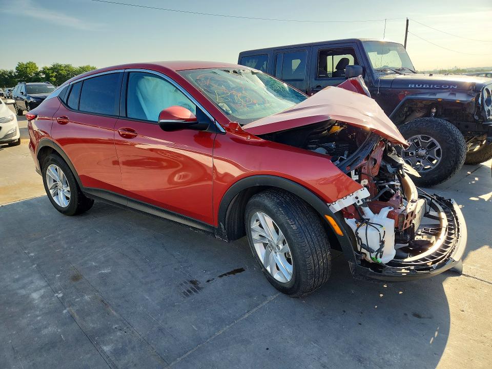 2024 Buick Envista VIN KL47LAE22RB182124 COPART salvage auction — FRONT END, Tx - Certificate Of Title, sold $2,400 on 2026-07-02 (photo 4)