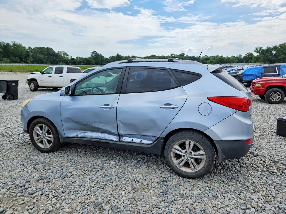 2012 Hyundai VIN KM8JU3AC2CU468873 COPART salvage auction — SIDE, Ga - Cert Of Title-Salvage, sold $1,250 on 2026-07-30 (photo 2)