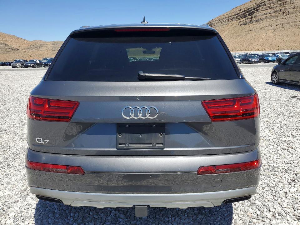 2019 Audi Q7 VIN WA1AAAF7XKD008012 COPART salvage auction — FRONT END, Nv - Salvage Title, sold $6,300 on 2026-07-13 (photo 6)
