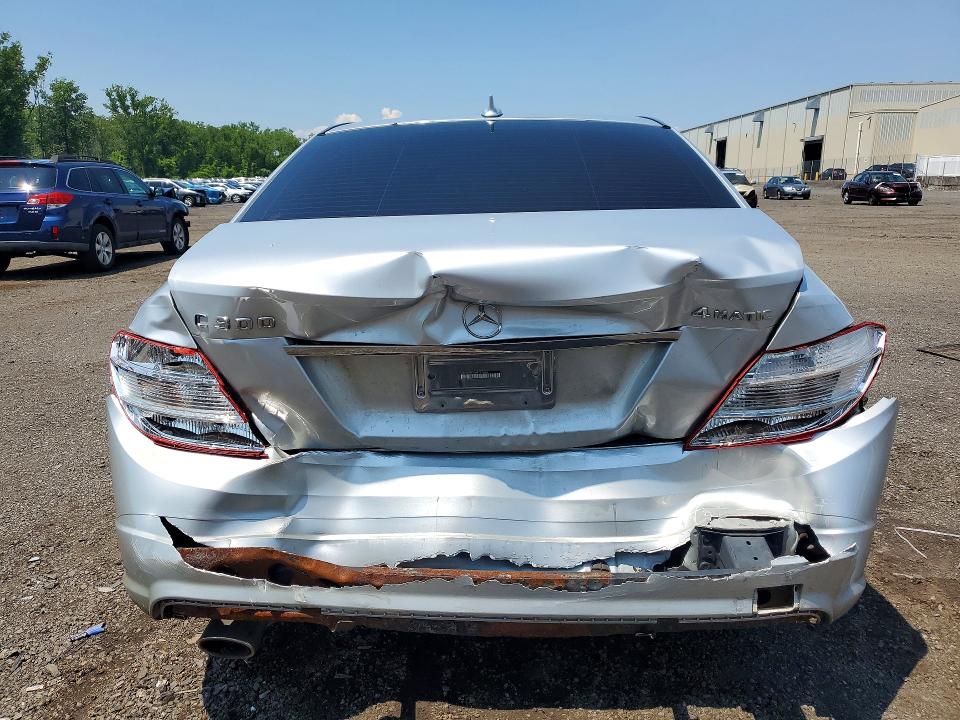 2009 Mercedes-benz C-klasse VIN WDDGF81X09F251060 COPART salvage auction — REAR END, Ct - Cert Of Title-Salvage, sold $475 on 2026-07-10 (photo 6)
