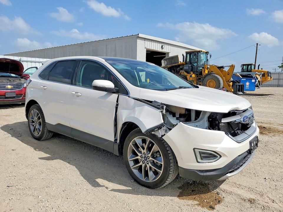 2016 Ford Edge VIN 2FMPK4K83GBC66393 COPART salvage auction — FRONT END, Ia - Cert Of Title-Salvage Title, sold $80 on 2026-07-29 (photo 4)