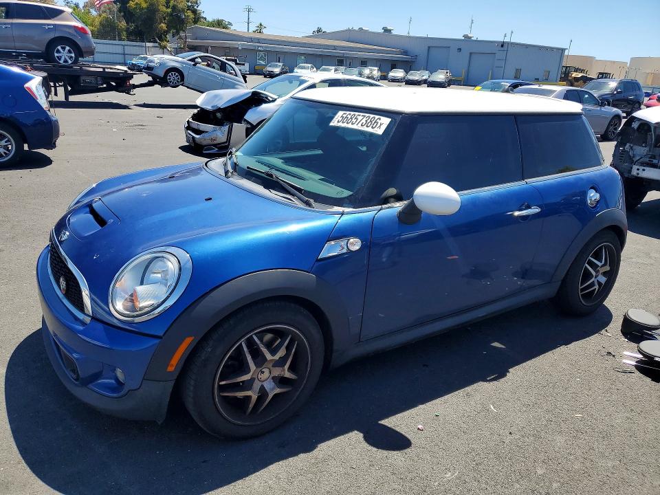 2013 Mini Cooper VIN WMWSV3C53DT391603 COPART salvage auction — SIDE, Ca - Salvage Certificate, sold $575 on 2026-07-15 (photo 1)