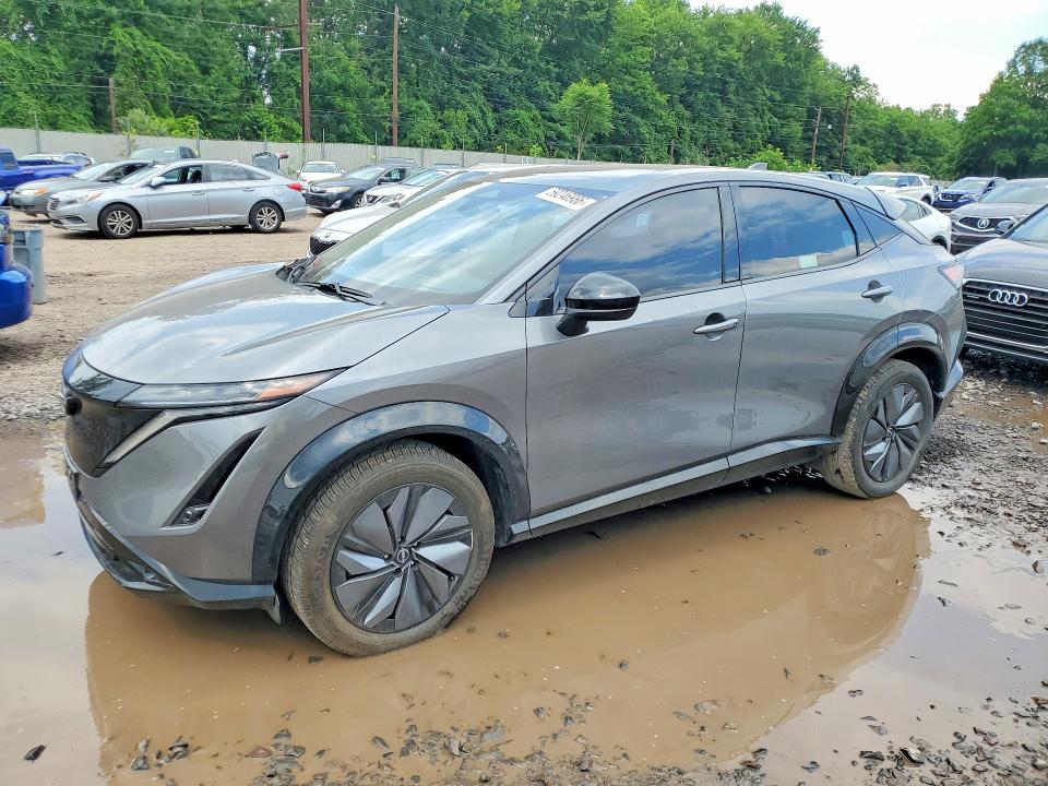 2023 Nissan Ariya VIN JN1CF0BB1PM708631 COPART salvage auction — FRONT END, Ny - Certificate Of Title, sold $10,600 on 2026-07-29 (photo 1)