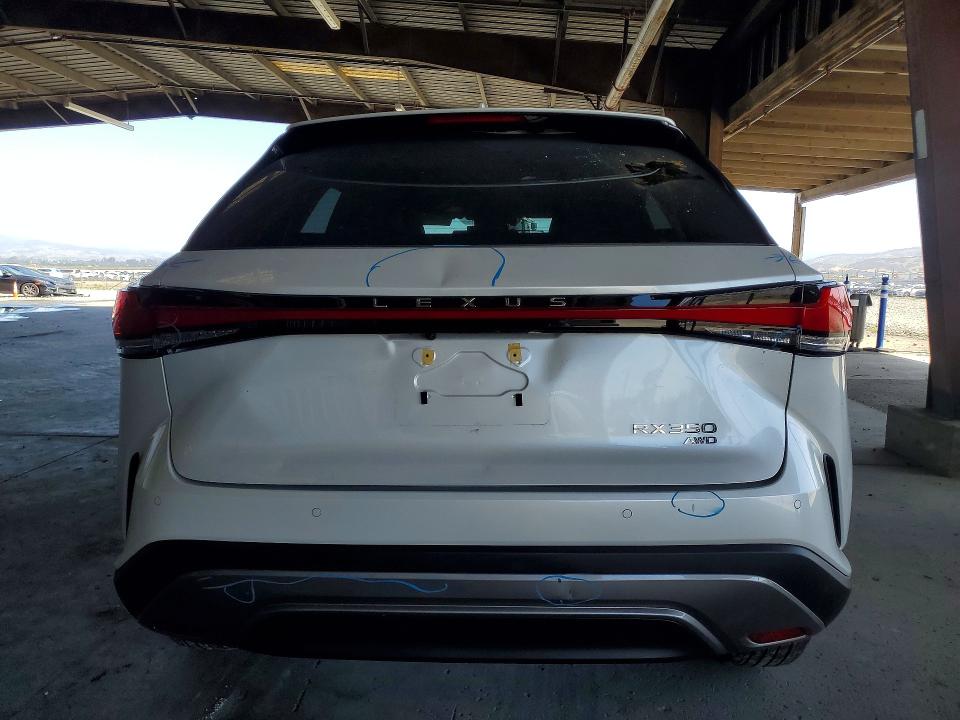 2026 Lexus Rx 350 VIN 2T2BAMCA8TC138859 COPART salvage auction — FRONT END, Ca - Salvage Certificate, sold $24,900 on 2026-07-09 (photo 6)