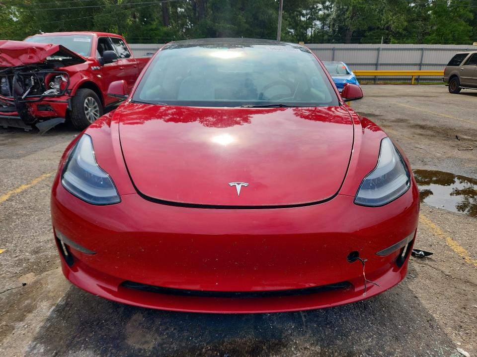 2023 Tesla Model 3 VIN 5YJ3E1EA2PF587030 COPART salvage auction — FRONT END, AL - CERT OF TITLE-SALVAGE TITLE, sold $7,500 on 2026-08-03 (photo 5)