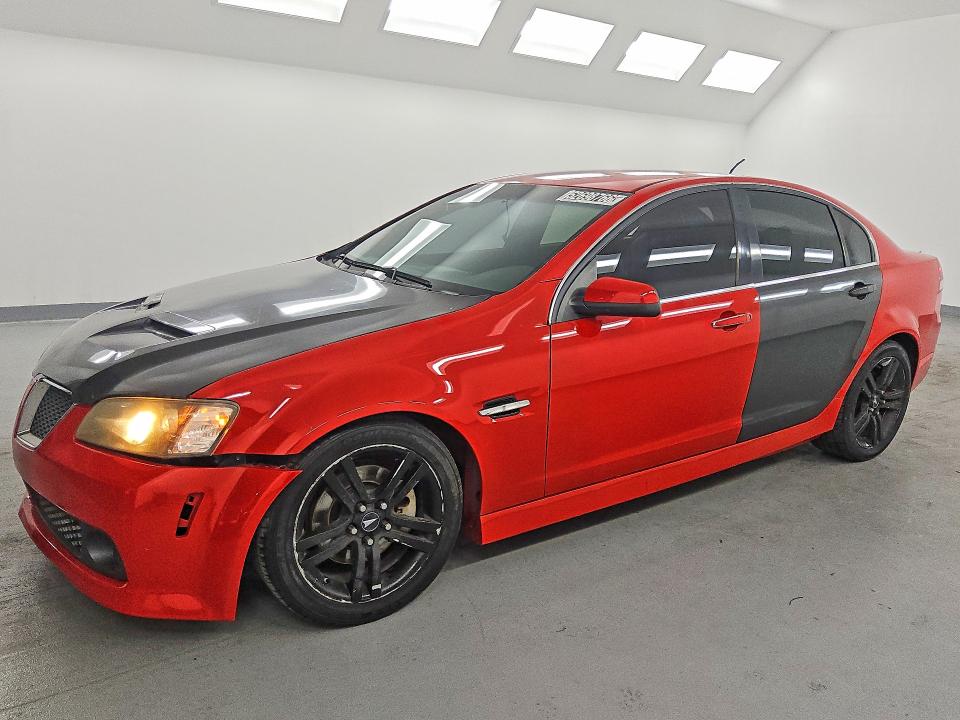 2009 Pontiac G8 VIN 6G2EC57Y39L181295 COPART salvage auction — MECHANICAL, Ca - Certificate Of Title, sold $6,000 on 2026-07-07 (photo 1)